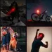 2023 New A08 Bike Taillight Red LESuper Brightness IPX5 Waterproof 3 Light Modes Bicycle Flashlight for Night Cycling