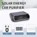 Solar Car Air Purifier Usb Oxygen Cleaner Negative Ion Hepa Filter Pm2.5 Smoke Remover Interior Air Fresh Car Accessories