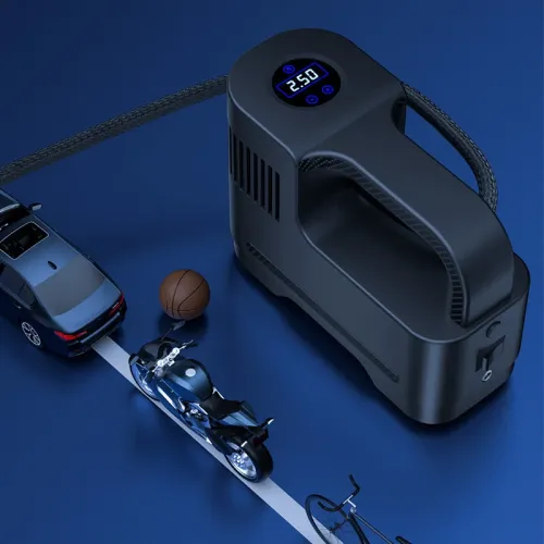 Suitu 120W Portable Multi-Function Smart Car Air Pump Electric Inflator Corded Car Inflatable Pump for Car Motorcycle Bike Ball