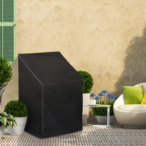 Waterproof Stacking Chair Covers Outdoor Garden Parkland Patio Office Furniture