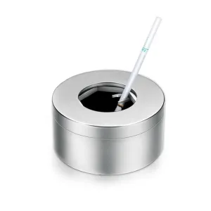 NIKOLATOY Handmade Alloy Openable Mechanical Ashtray Desktop Ornaments Science Discovery Toys