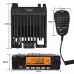 High Power Mobile FM Radio 80W 200 Channels LCD Weather Warning 136-174MHz CTCSS DCS with Microphone and Mounts