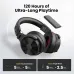 OneOdio Studio Max1 bluetooth Headset Wireless DJ Headphone 50mm Large Dynamic Speaker LDAC Dual Hi-Res Audio HD Dual-Mic ENC Call Noise Cancelling 120H Battery Life 3.5mm 6.35mm Dongle Mode Music Headphones