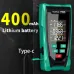 MASTFUYI FY8825 Geiger Counter Nuclear Radiation Detector X// Ray Radioactivity Tester LCD Display Rechargeable Lithium Battery Portable Radiation Meter Safe Threshold Alarm