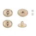 LDRC 2801 2802 2803 2804 1/28 Drift RC Car Upgraded Parts Metal Gears Set Vehicles Models Spare Accessories LB0015