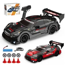 ENOZE 8601 8602 RTR 1/24 2.4G 4WD 30km/h Drift RC Car GTR High Speed Racing LED Light On-Road Vehicles Models Toys