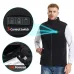 TENGOO HZ-13 13 Areas Heating Vest Zipper Adjustable Size 3-Gears Heated JacketsUSB Electric Thermal Clothing Winter Warm Vest Outdoor Heat Coat Clothing