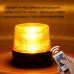 Wireless Remote Control LED Flash Warning Light High Visibility Strong Magnetic Mount Waterproof Signal Light