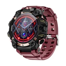 LOKMAT APPLLP 2 PRO 1.508-inch AMOLED Android Smart Watch 2G 4G RAM 16G 64G ROM Built-in 2MP+8MP Dual Camera Heart Rate Blood Oxygen Monitor Breathing Training NFC GPS Function 1150mAh Large Battery Multi-sport Modes Music Playback Smart Watch