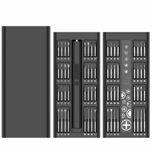 66 in 1 Magnetic Screwdriver Set Precision Electrician Double Sided Magnetic Head Power Tools Screwdriver Bits