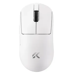 MCHOSE A7 V2 Ultra Tri-mode Gaming Mouse PAW3950 TI Flagship Sensor 42000DPI TOPSPEED WIRELESS Low Latency Technology Dual 8K Return Rate 500mAh E-sports 2.4G/bluetooth/Wired Mice 59g Lightweight