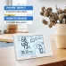 BALDR Weather Station Digital Thermometer Hygrometer Clock Small Weather Station Electronic Thermometer And Hygrometer With Temperature Humidity Time And Week Function