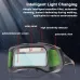 Auto Darkening Welding Goggles Large View Screen Intelligent Dimming Protective Glasses Solar-Powered Adjustable Comfortable Fit for Arc Welding Cutting Grinding Polycarbonate Material