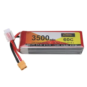 ZOP POWER 14.8V 3500mAh 60C 4S LiPo Battery XT60 Plug for RC Drone