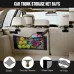 Car Trunk Organizer Mesh Net Double Mesh Trunk Storage Mesh Bag Fire Extinguisher Fixed Mesh Finishing Storage Elastic Strap