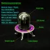 UFO-CLOCK Creative Weather Clock LED Display Multi-function UFO-CLOCK Creative Weather Stock Exchange Rate Clock