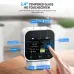 FNIRSI SFD-02 4-IN-1 Formaldehyde Detector Indoor Air Quality Monitor Touchscreen HCHO TVOC Time Humidity Display Smart Alarm Type-C Charging for Home Office Test