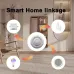 Smart Tuya Zigbe WIFI Airbox CO2 Formaldehyde VOC Detector Temperature Humidity Sensor App Control Smart Home Scene Linkage Work with Amazon Google Assistant