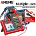 ANENG MH15 Insulation Resistance Tester Digital Megohmmeter AC/DC Voltage 0-750V/1000V Capacitance 0-60mF High Accuracy Multimeter 6000 Counts
