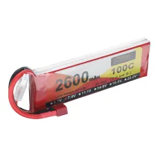 ZOP Power 7.4V 2600mAh 100C 2S LiPo Battery T Plug for RC Car