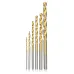 60PCS 1/1.5/2/2.5/3/3.5mm High Speed Steel Twist Drill Bit Professional Titanium Coated Drill Bit Tools Quality Power Tools