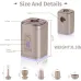 Portable Electric Pump for Inflation and Extraction USB Lithium-ion Battery with LED Light Mini Portable Vacuum Pump Blow Up Pool Raft Bed Boat Toys Vacuum Bags Yoga Exercise Ball