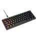 HXSJ V900 RGB Wired Mechanical Gaming Keyboard 61-Keys Hot-Swappable Red Switch Type-C Wired Gamer Keyboards for PC Laptop Computer