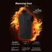 TENGOO 9 Zones Heating Vest for Men USB Charging Thermal Electric Heated Sleeveless Stand Collar Coat Washable