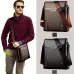 WEIXIER Men Classic Shoulder Bag Business Casual Bag Mens Backpack Messenger Bag Large Capacity Satchel bag