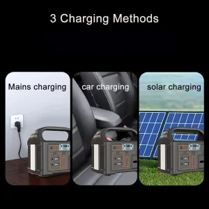 JSD012 100W Portable Power Station 76 8Wh LiFePO4 Battery 220V 24000mAh EU Plug Solar Generator for Camping Outdoor Emergency Backup Power Supply