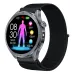 ET472 1.53-inch HD ECG AI GPT Built-in Flashlight Micro Physical Examination bluetooth Call Heart Rate Blood Pressure Blood Oxygen Monitor Blood Component Measurement Body Composition Analysis Sleep Monitoring Multi-sport Modes IP68 Waterproof Smart Watch