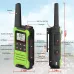 Baofeng BF-T22 Walkie Talkies 16 Channels 446MHz PMR License-Free Two-Way Radios LED Flashlight Hands-Free VOXs 1400mAh Type-C USB Charging