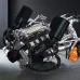 Mould King 10248 Technical Car Engine Toys The Motorized JZK V8 Hyper Engine Building Block Assembly Kit MOC Enigne Brick Kids Christmas Gift