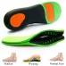 1 Pair Orthotic Foot Insoles Arch Support Damping Sport Insoles Pain Relief Plantar Fasciitis Flat Feet Men Women Insole