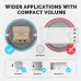 MoesHouse Tuya WiFi Intelligent Dimmer Switch Module Portable Home Automation DIY Switch Compatible with Alexa Google Assistant