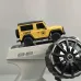 LDARC R01 1/64 2.4G RWD RC Car Micro Rock Crawler Mini Climbing Truck LED Light 3 Speed Off-Road Vehicles Models Remote Control Racing Full Proportional Toys 60 Minutes Working Time