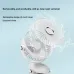 360 Adjustable Mini Silent Clip Fan 4000mAh 5 Speed USB Rechargeable Desktop Mini Fan Small Portable Silent Fan