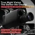 IPRee Monocular Night Vision Device 1080P HInfrared Camera 16X Digital Light Zoom Telescope with 2 inch TFScreen Support Photo and Video Recording