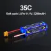 EU/US DirectJIUSI MT14R RTR 1/14 2.4G 4WD 80km/h Brushless RC Car 3S High Speed Off-road Truck Remote Control Racing Car Vehicles Models Metal Chassis Differential CVD Drive Shaft Rocket Motor Oil Filled Shocks Toys