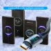 120W 6A Digital Display Type-C/USB to Type-C Fast Charging Data Transmission Cord Line 1M/2M Long For Apple15 For Xiaomi For Huawei For Oppo