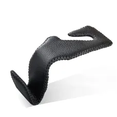 Car Seat Headrest Hook Fuax Leather Hidden Rear Hanging Rack Storage Rack Storage Bag Rear Luggage Rack