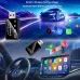 LAESD Q1BP 4-in-1 Wireless CarPlay Android Auto MirrorLink AirPIay Adapter Convert Wired to Wireless USB Plug and Play BT5.0