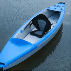 WaveRite Adjustable Universal Inflatable Paddle Board Seat Kayaking Chair Padded Detachable Canoe Backrest Drifting Base Chair Outdoor Antiskid EVA Kayak Seat Portable Surfboard Accessories