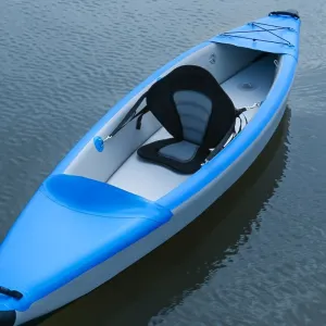 WaveRite Adjustable Universal Inflatable Paddle Board Seat Kayaking Chair Padded Detachable Canoe Backrest Drifting Base Chair Outdoor Antiskid EVA Kayak Seat Portable Surfboard Accessories