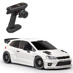 LDRC 2801 7.4V 2s Battery RTR 1/28 2.4G 4WD RC Car Drift 7.4V High-Speed for POLO R LED Light On-Road Full Proportional Racing Vehicles Models Toys