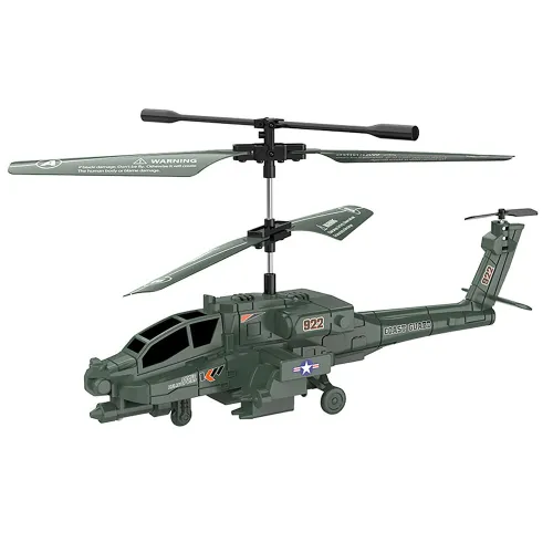 922 2.5 Channel Apache Remote Control Combat Helicopter With Gyroscope Remote Control Electric Remote Control Helicopter