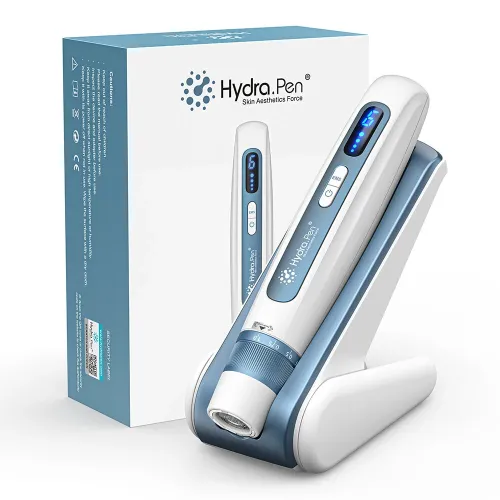 Hydra Pen H5 Microneedling Device 4 EMS Levels 6 Speeds 3ml Capacity Adjustable Needles 700mAh Battery Skin Rejuvenation Tool