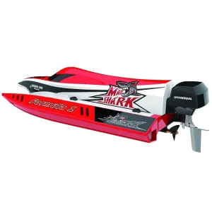 RC hobbyWorld E1 8205V2 Shark V2 2.4G Brushless Electric RC Boat ABS 443mm RTR Water Cooling System Models Toys