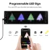 Smart Bluetooth Flexible LED Pixel Screen Strip 5V USB DIY Graffiti Logo LED Matrix Pixel Scrolling Display Advertising Light