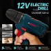 GSR120-LI for BOSCH Cordless Electric Drill 12V Lithium-Ion 2-Speed Adjustable High Torque Lightweight Power Tool for Wood and Metal Drilling No Battery No Charger